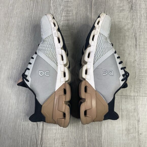 On Cloud Cloudflyer Women's Running Shoes Tan/Black/Gray White Size 11 Running A - Picture 8 of 10